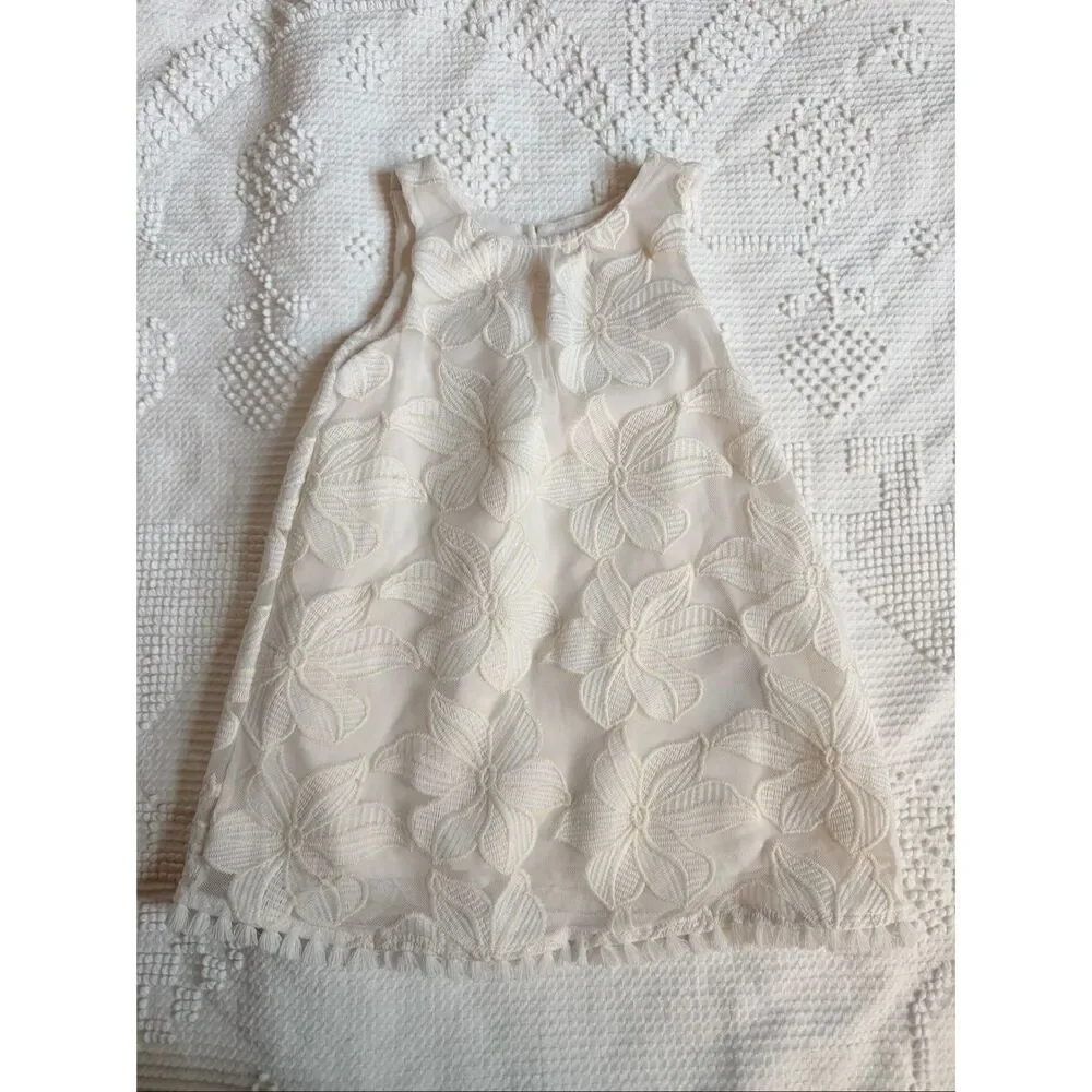 Genuine Kids OshKosh 2T Floral Embroid Dress